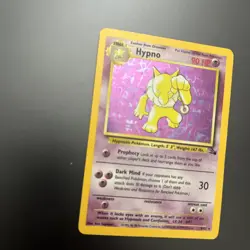 Pokemon TCG Hypno 8/62 Fossil Holo Rare Unlimited Holographic Holofoil GreatCard - Image 4
