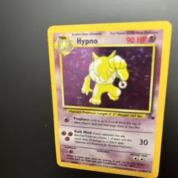 Pokemon TCG Hypno 8/62 Fossil Holo Rare Unlimited Holographic Holofoil GreatCard - Image 5