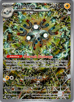 Magneton SVP 159 Black Star Promo Surging Sparks NM Pokemon Card - Image 1