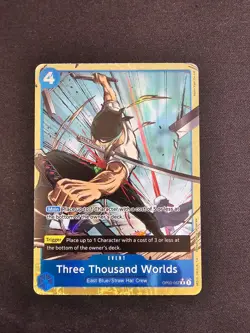 OP03-057 Three Thousand Worlds Alt Art - One Piece Card -PRB-01 The Best ENGLISH - Image 1