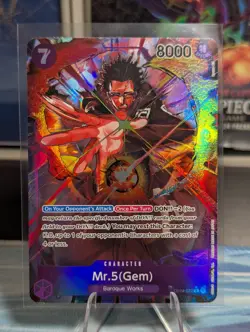 Mr.5(GEM) OP04-072 R Alternate Art One Piece Card Game M/NM Kingdoms Of Intrigue - Image 1