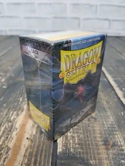 BRAND NEW SEALED - Dragon Shield Card Sleeves - Matte Black (100ct) - Image 3