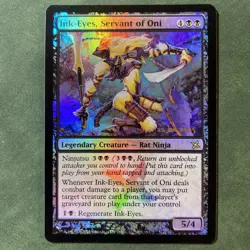 FOIL Ink-Eyes, Servant of Oni | MtG Magic Prerelease Cards | English | NM - Image 1