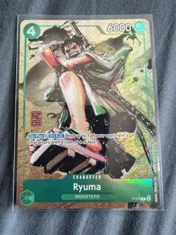 ONE PIECE Ryuma P-072 Premium Card Collection Best Selection Vol.3 Promo NM - Image 1