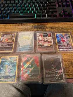 Pokemon card lot, modern Full Art (7 card lot) - Image 1