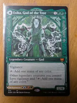 MTG English Esika, God of the Tree / The Prismatic Bridge (Showcase) NM Normal - Image 1