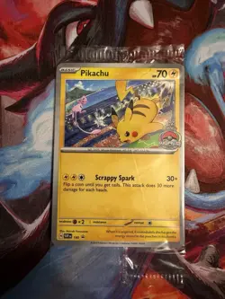 Pikachu 190 Sv: Scarlet & Violet Promo Card Regular Sealed NM - Image 1