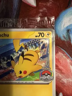 Pikachu 190 Sv: Scarlet & Violet Promo Card Regular Sealed NM - Image 3