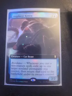 Displacer Kitten FOIL (Extended) Commander Legends Baldur's Gate MTG Magic 560 - Image 1