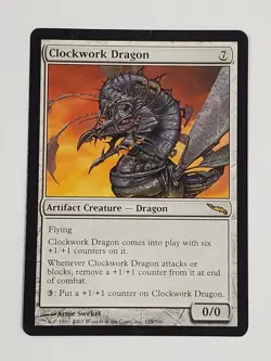 MTG Clockwork Dragon (Mirrodin/Artifact/R) - BGM - Image 1