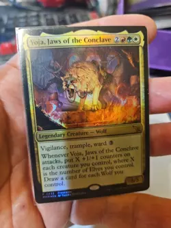 MTG - Murders at Karlov Manor - Voja, Jaws of the Conclave - NM - Foil - Image 1