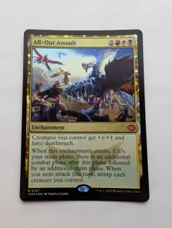 All-Out Assault - Tarkir: Dragonstorm - Foil - (0167) - NM - Image 1