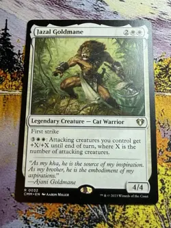 MTG NM Jazal Goldmane [Commander Masters] - Image 1