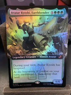 MTG Avatar Kyoshi, Earthbender (Extended Art) Avatar - Image 1