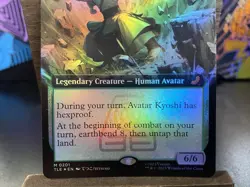 MTG Avatar Kyoshi, Earthbender (Extended Art) Avatar - Image 3