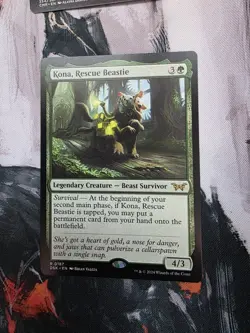 Magic MTG Kona, Rescue Beastie DSK 0299 Regular Rare - NM condition - Image 1
