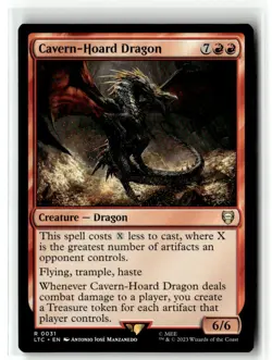 Commander: The Lord of the Rings: Tales of Middle-earth #31 Cavern-Hoard Dragon - Image 1