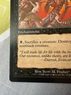 Attrition #52/143 Urza's Destiny - Magic: The Gathering Vintage 1999 WOTC - Image 4