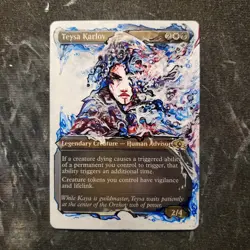 MTG Alter - Etched foil Teysa Karlov by RockyAlters - Image 1