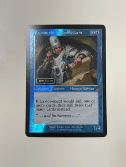 Bruvac the Grandiloquent - MTG -RVR serialized / serial numbered 120/500 - NM - Image 1
