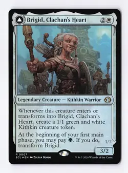Brigid, Clachan's Heart (Foil) 0007 (R) MTG Lorwyn Eclipsed (ECL) - Image 1