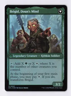 Brigid, Clachan's Heart (Foil) 0007 (R) MTG Lorwyn Eclipsed (ECL) - Image 2