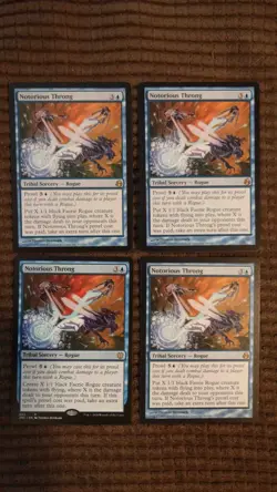 Magic: the Gathering / MtG Notorious Throng x4 Mixed Sets - Image 1
