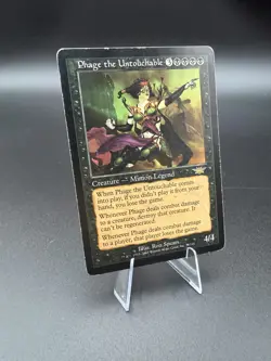 MTG; Phage the Untouchable; Legions; Regular; Magic the Gathering; MP-LP - Image 1