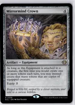 Mirrormind Crown Lorwyn Eclipsed Regular NM R 0258 - Image 1