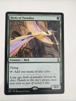 Birds of Paradise Ravnica Allegiance: Guild Kits Regular - MTG - Lightly Played - Image 1