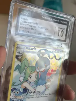 Pokemon TCG CGC 10 Gem Mint Altaria Trainer Gallery Silver Tempest TG11/TG30 - Image 3