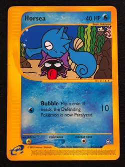 Pokemon Horsea 84/147 Common (LP) - Image 1