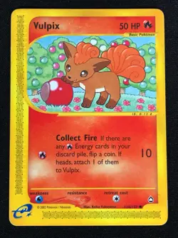 Pokemon Vulpix 116/147 Common (LP) - Image 1