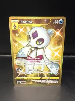 Pokemon TCG Froslass Illustration Rare 226/203 Gold Secret Evolving Skies Mint - Image 1