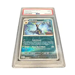 Umbreon #130 - Pokemon Obsidian Flames Stamped Europe Exclusive Promo - PSA 9 - Image 1