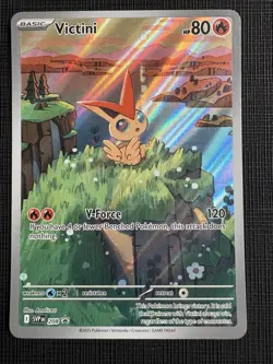 Pokemon TCG Victini IR Promo 208 White Flare Black Bolt NM - Image 1