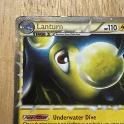 Pokemon TCG Lanturn (Prime) HS Unleashed 86/95 Holo Holo Rare Prime - HP - Image 3