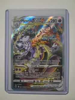 Pokemon Mewtwo VSTAR Alternate Art GG44/GG70 Crown Zenith NM Condition - Image 1