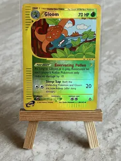 Pokemon TCG Gloom 049/147 Aquapolis Reverse Holo (English) - MP - Image 1