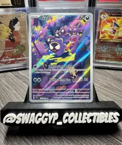 ◓Gastly 177/162 Temporal Forces 2024- Pokemon TCG Holo Illustration Rare*NM-◓ - Image 1