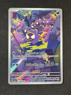 ◓Gastly 177/162 Temporal Forces 2024- Pokemon TCG Holo Illustration Rare*NM-◓ - Image 2