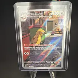 Pokemon Gumshoos 153/132 Me01: Mega Evolution Illustration Rare Holo English - Image 1