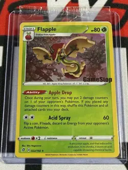 Flapple Pokemon TCG Gamestop Exclusive Promo 22/192 Sealed - Image 1