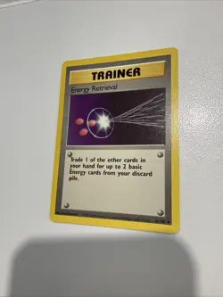 Pokemon TCG Energy Retrieval Base Set 81/102 Regular Unlimited Uncommon - Image 1