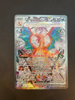 Pokemon TCG Charizard ex Sv03: Obsidian Flames 223/197 Special Illustration Rare - Image 1