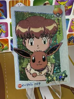 Pokemon Pikachu Vintage Pocket Monsters Vending HOLO Prism Sticker 1999 Nintendo - Image 5