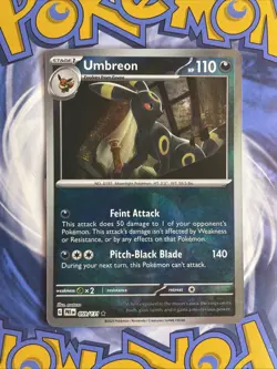 Umbreon [Poke Ball] 59/131 Pokemon TCG 2025 Rare Holo Prismatic Evolutions NM - Image 1