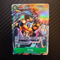 Krieg OP03-025 SR Parallel Pillars of Strength NM One Piece Card Game - Image 1
