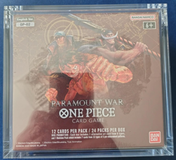 One Piece Paramount War Booster Box OP02 Booster 1st Print + Arcylic Case - Image 1