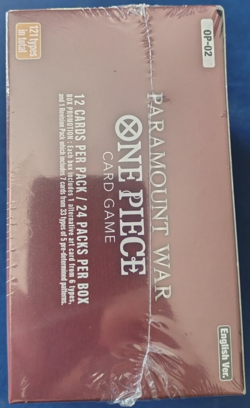 One Piece Paramount War Booster Box OP02 Booster 1st Print + Arcylic Case - Image 3